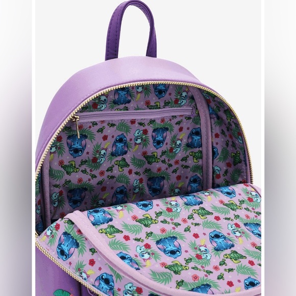 Loungefly Stitch Reading Backpack - Picture 3 of 5